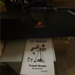 Black VR Travel Scope